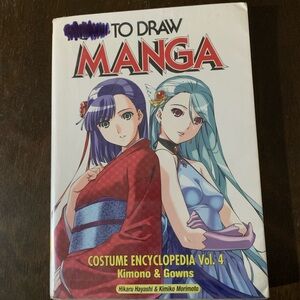 How To Draw Manga Costume Encyclopedia Volume 4: Kimono And Gowns *READ DISCRIPT